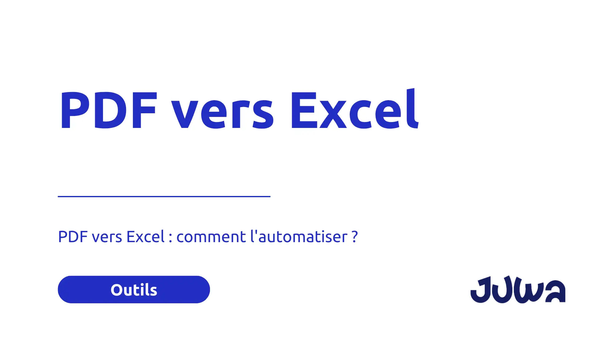 PDF vers Excel : comment l’automatiser ?