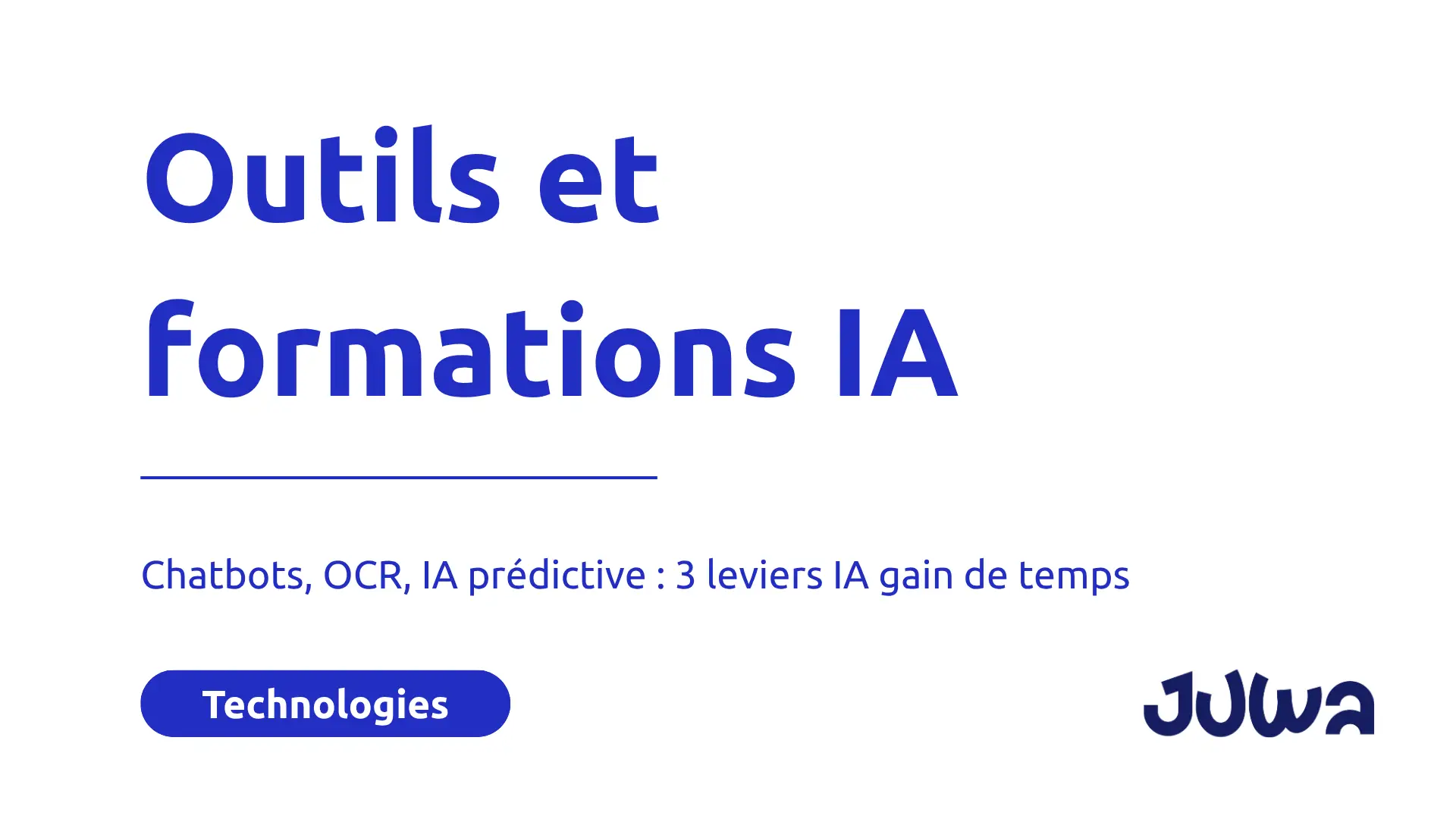Chatbots, OCR, IA prédictive : 3 leviers IA gain de temps