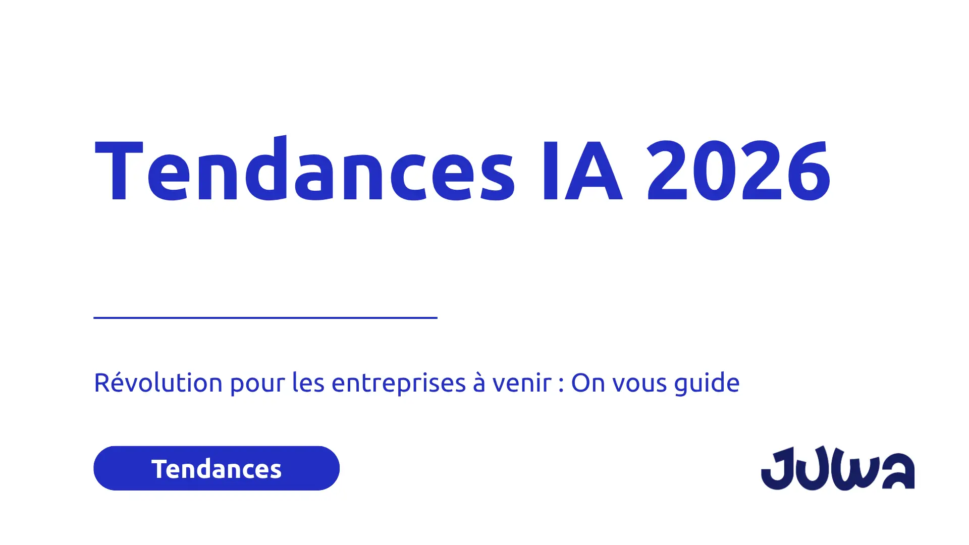 Tendances IA 2026 : Révolution pour les entreprises