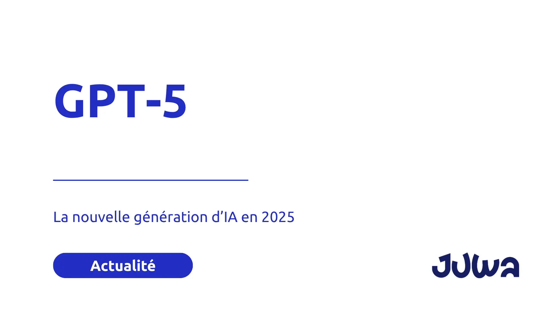 GPT-5 : la nouvelle génération d’IA en 2025