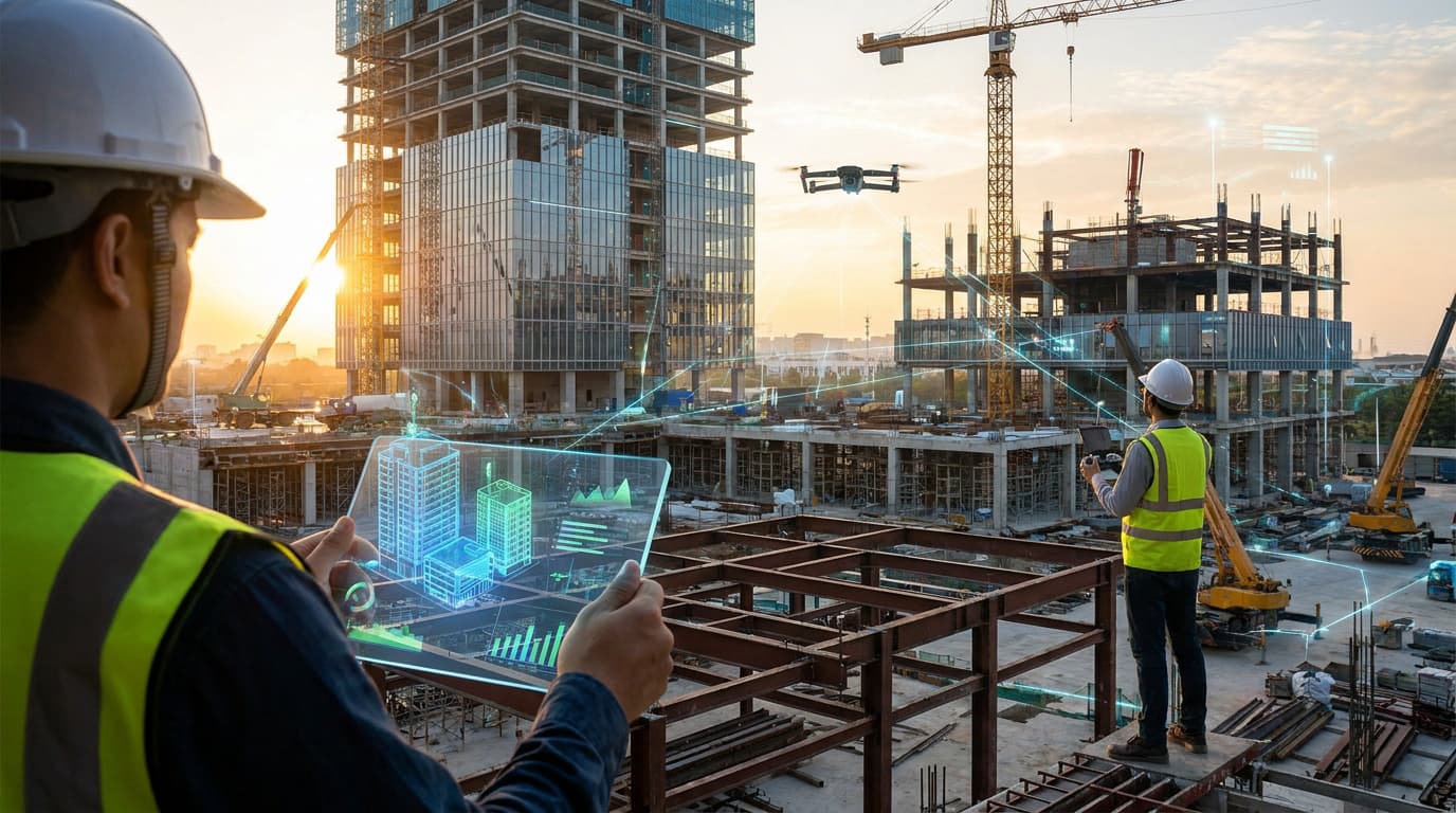 IA et construction : automatiser le suivi de chantier et les devis